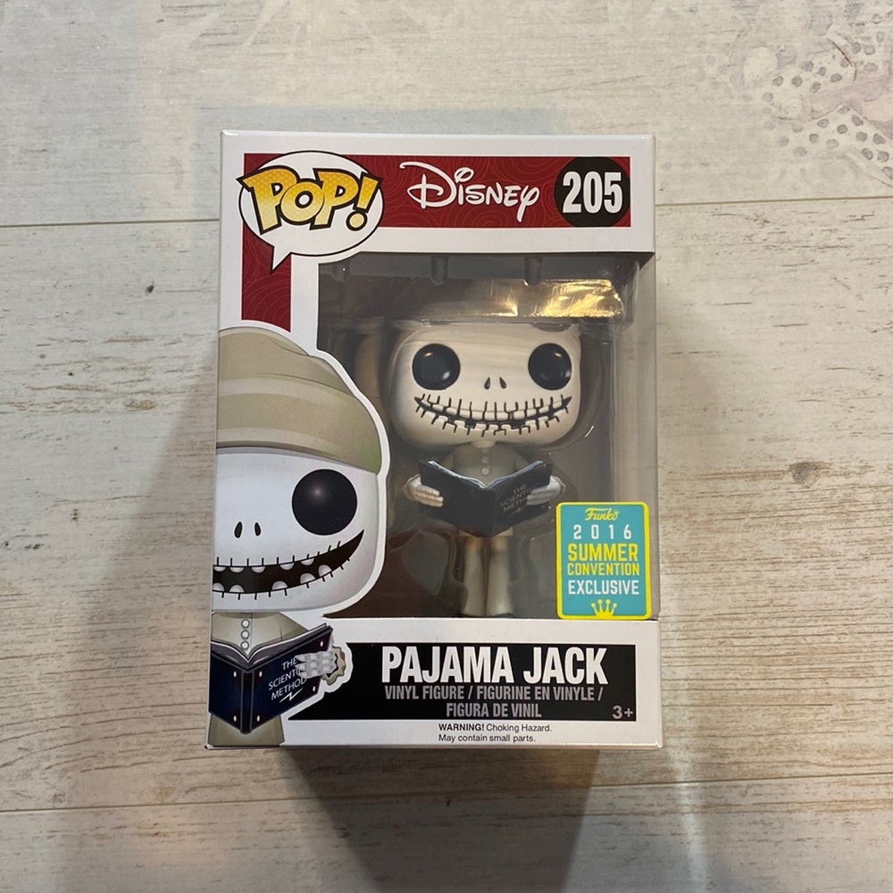 Funko Pop Pajama Jack #205 Disney Exclusive Figure - Picture 1 of 8